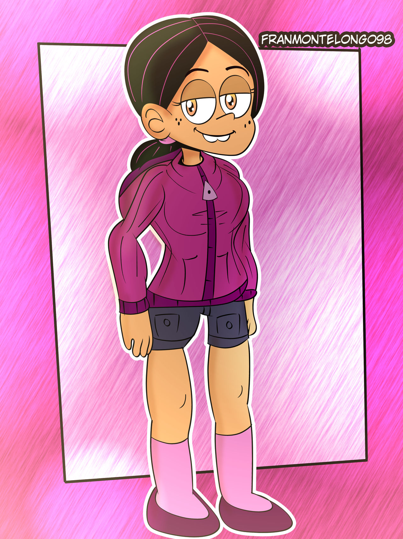 Ronnie Anne Santiago By Franmontelongo98 On Deviantart Ronnie Anne Santiago By Franmontelongo98 On Deviantart