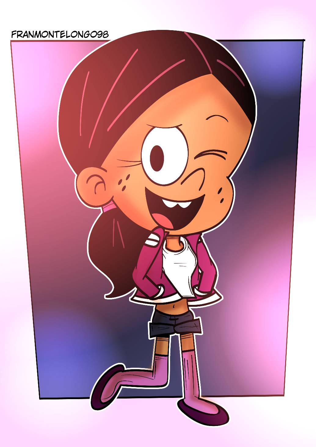Ronnie Anne Santiago By Franmontelongo98 On Deviantart Ronnie Anne Santiago By Franmontelongo98 On Deviantart