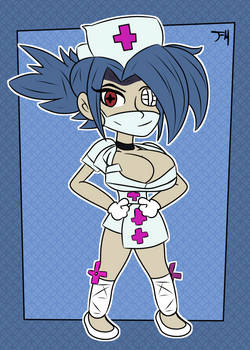 Valentine from SkullGirls