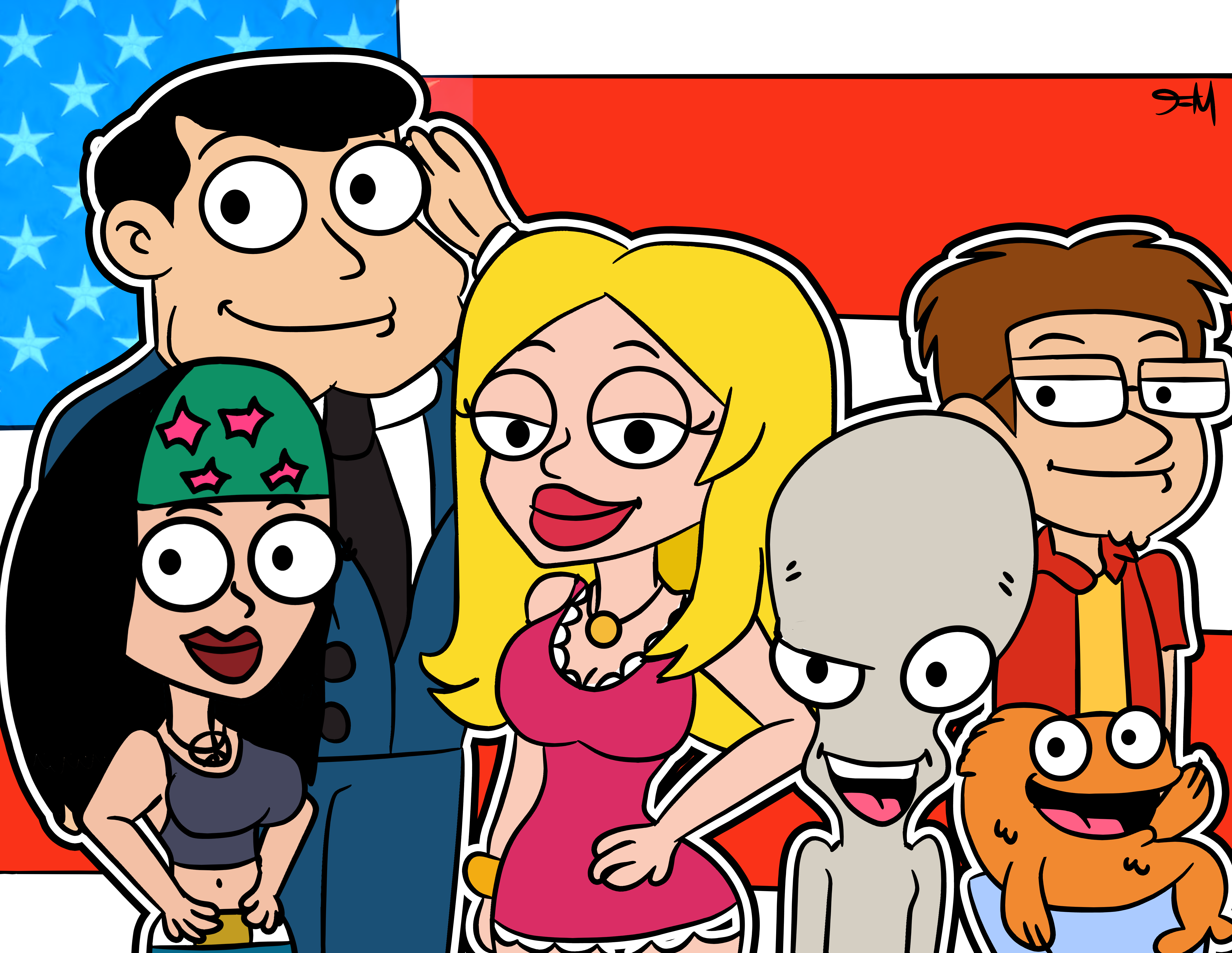American Dad Fanart by FranMontelongo98 on DeviantArt