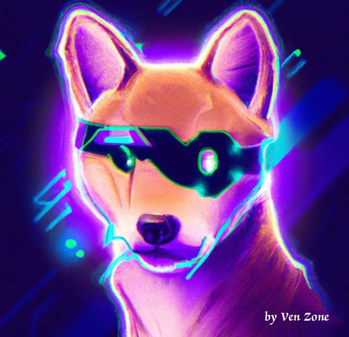 Moonlit Cyber Doge By NevZeon On DeviantArt moonlit-cyber-doge-by-nevzeon-on-deviantart