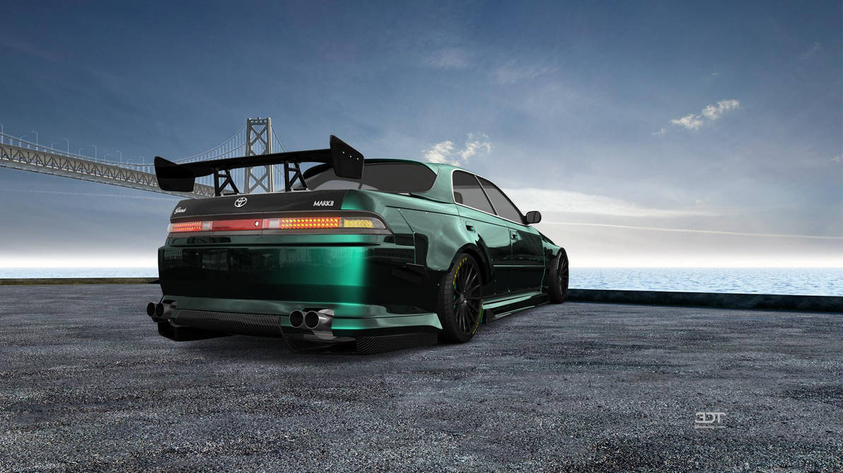 toyota mark 2 1996 Rear by JDimensions27 on DeviantArt