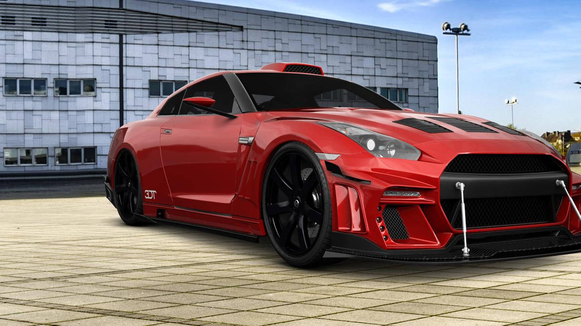 Gt Rocer Red Tank red Nissan GT-R Coupe 2010 by JDimensions27 on DeviantArt