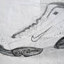 Nike Shoe drawing