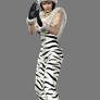 Anna Williams - Zebra Outfit