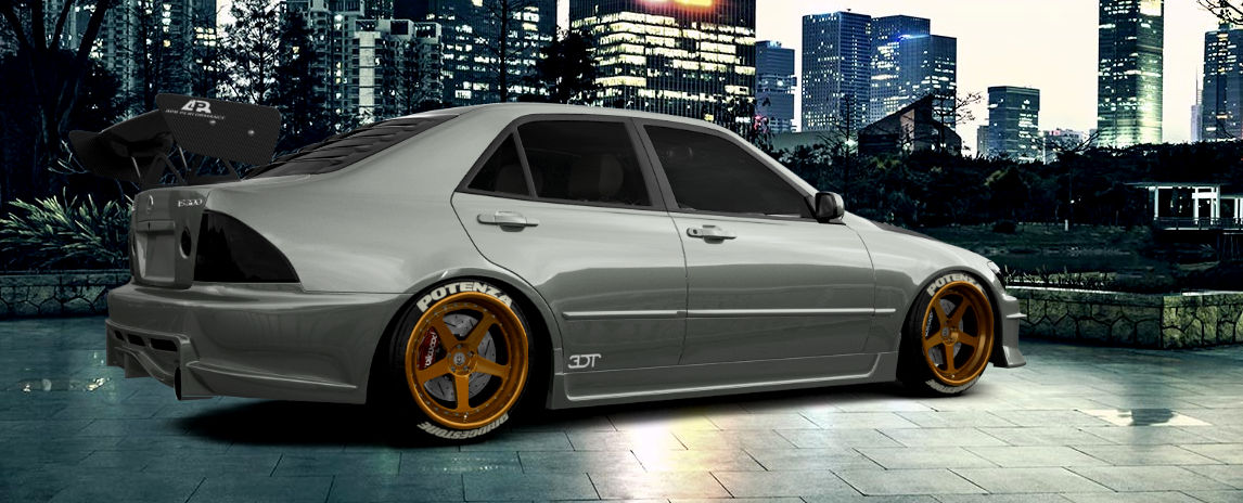 Lexus IS300 Rear by JDimensions27 on DeviantArt