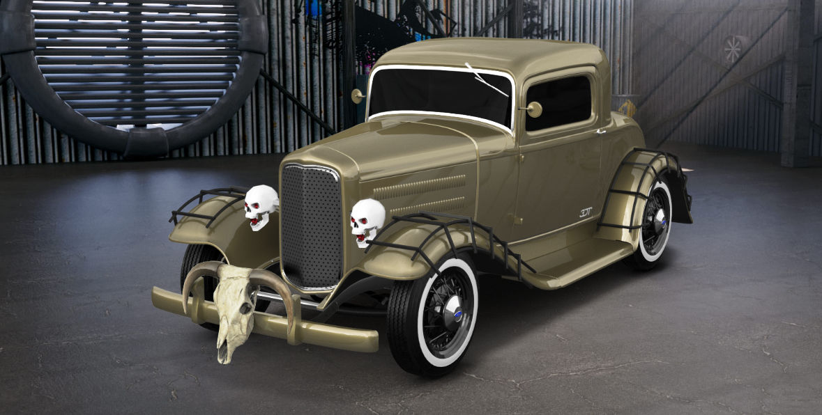 Ford Model B Deluxe 1932-34 tuning 3 by JDimensions27 on DeviantArt