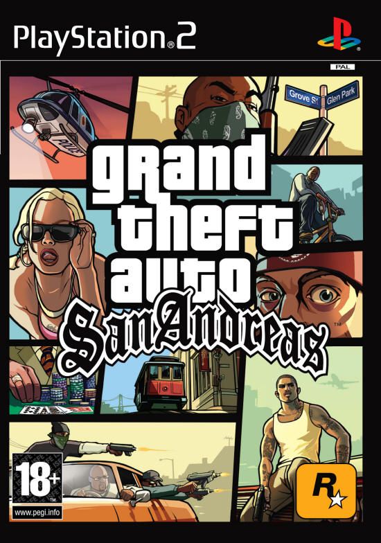 Gta San Andreas dvd cover ps2 by BayronR on DeviantArt