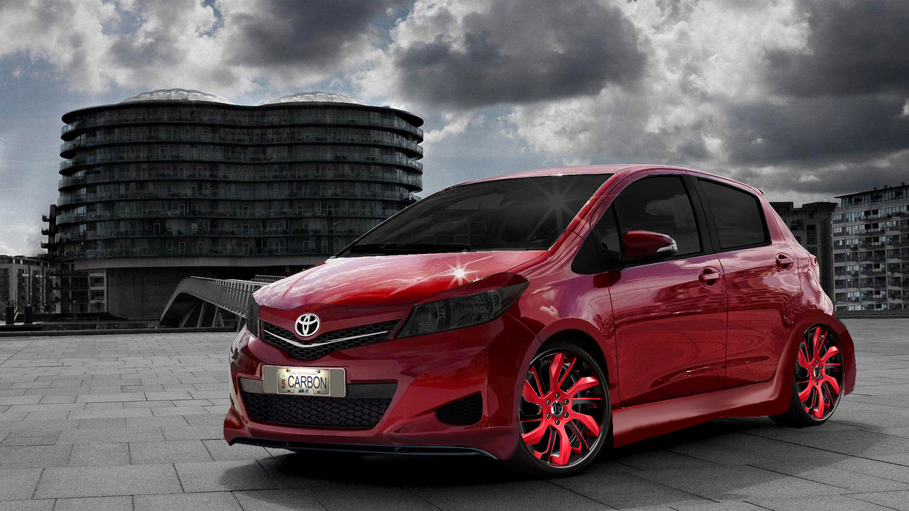 toyota yaris tuning by JDimensions27 on DeviantArt