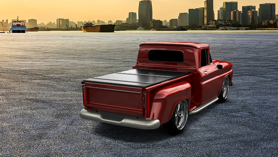 Chevy Stepside Rear View Chevrolet C-10 Stepside Rear by JDimensions27 on DeviantArt