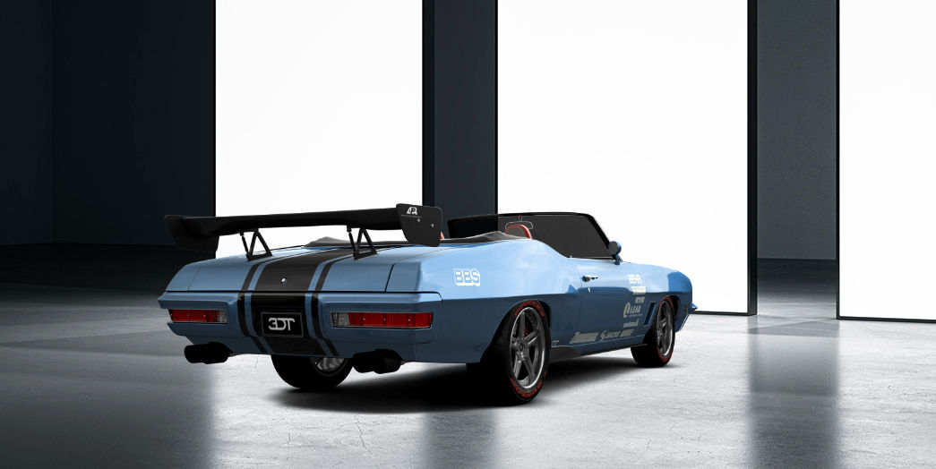 Pontiac GTO Convertible 1971 Rear by JDimensions27 on DeviantArt
