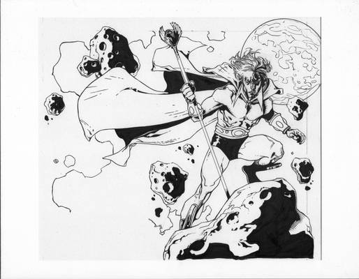 Adam Warlock inks