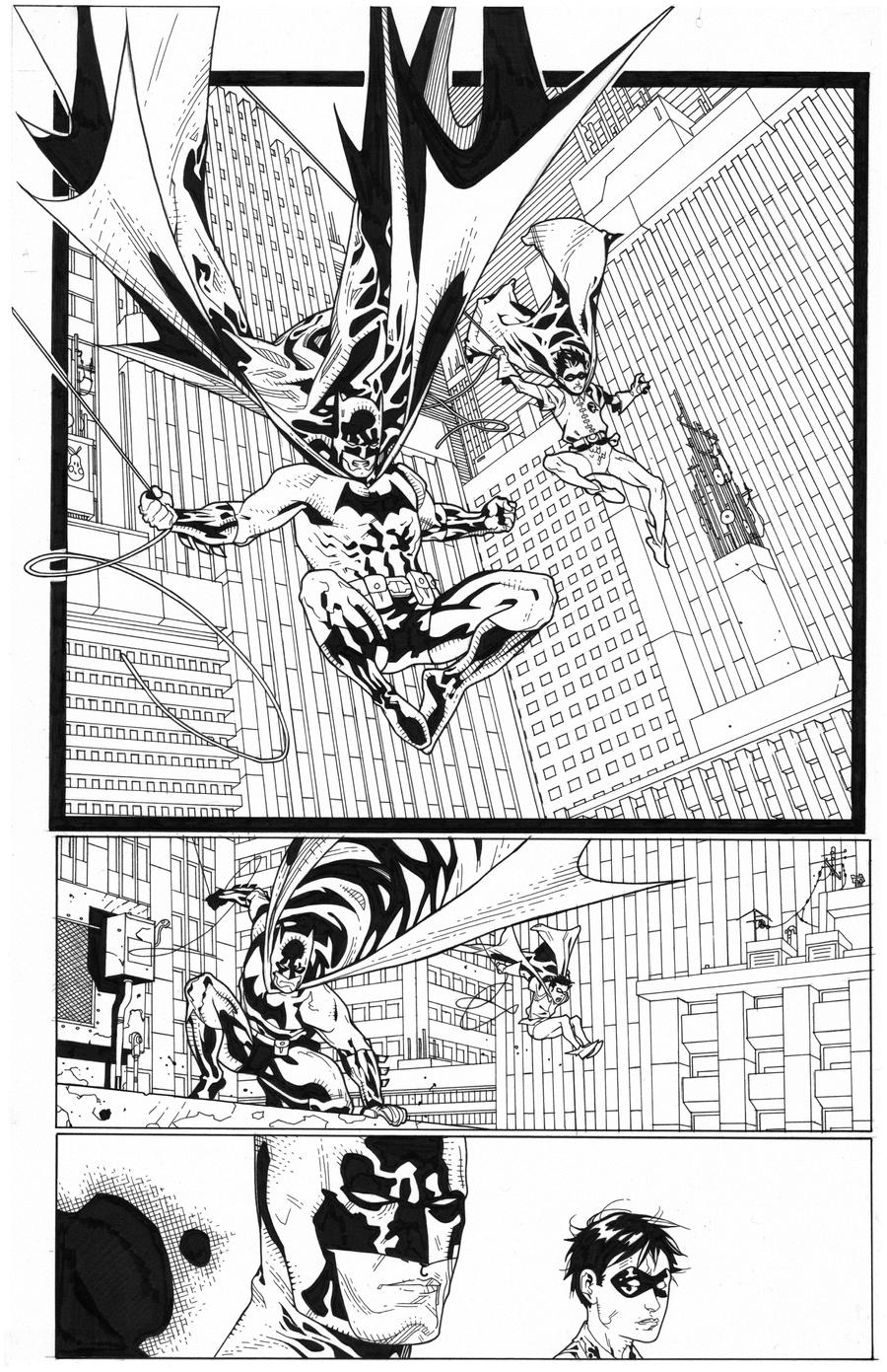 BATMAN sequential inks