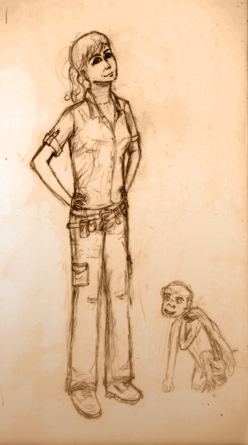 Jane freakin' Goodall by OurobourosAngel