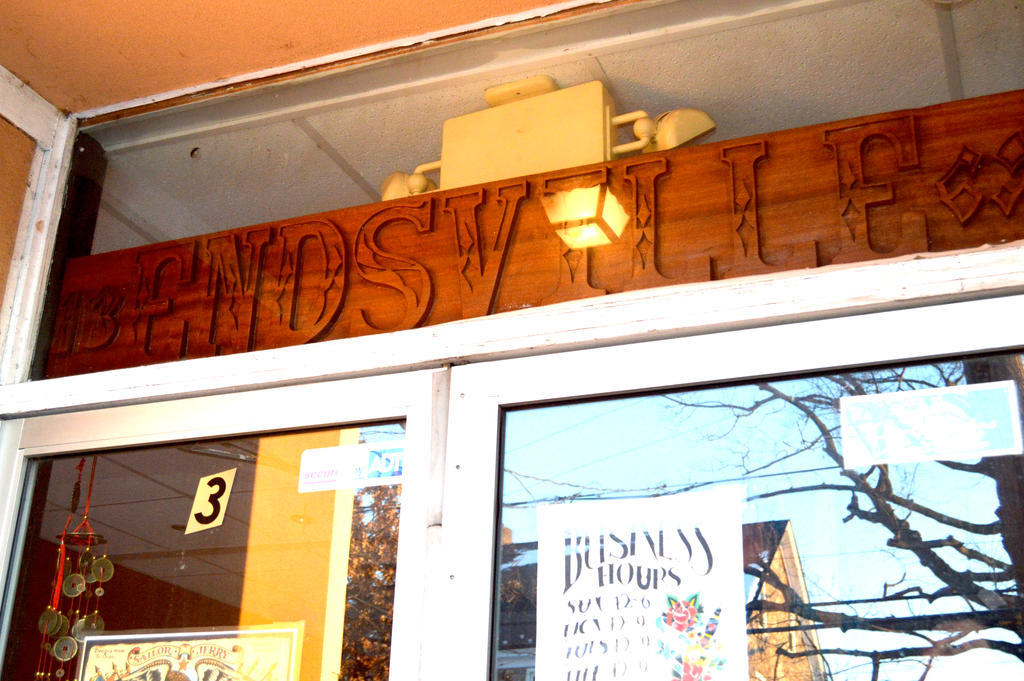 Endsville Sign Tattoo Shop Storefront by jpeatman on DeviantArt