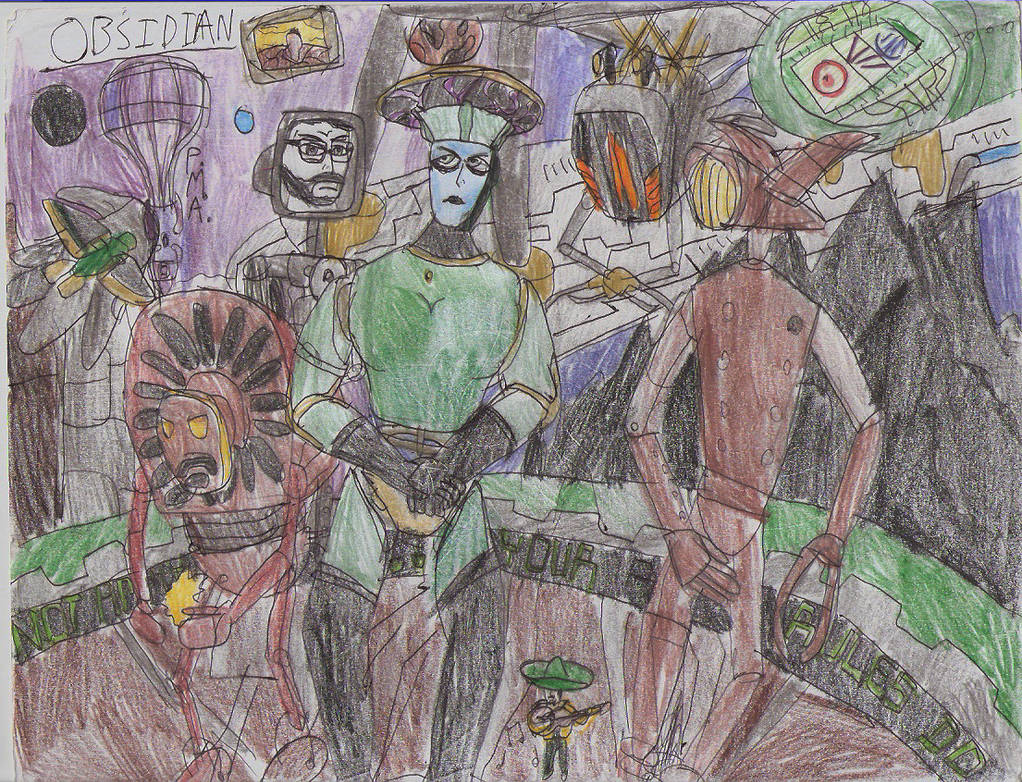 Obsidian R12 Drawing Obsidian fanart by Agent-G245 on DeviantArt