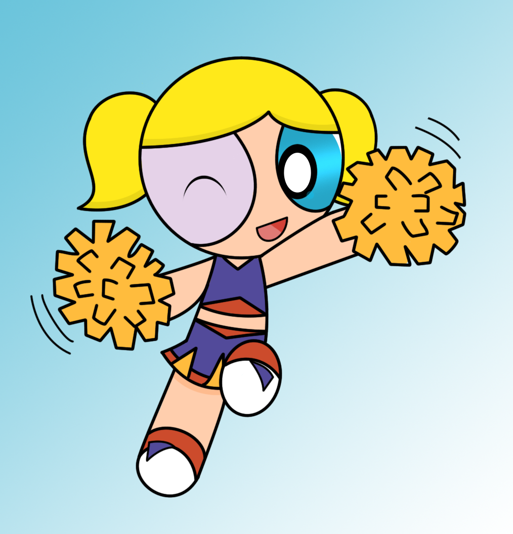 Bubbles Cheerleader