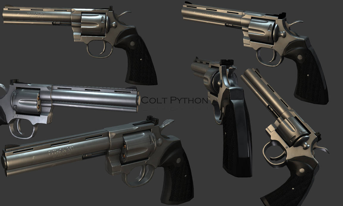 Colt Python by jason9jason on DeviantArt
