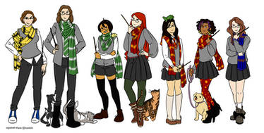 +bold gryffindor, fair ravenclaw