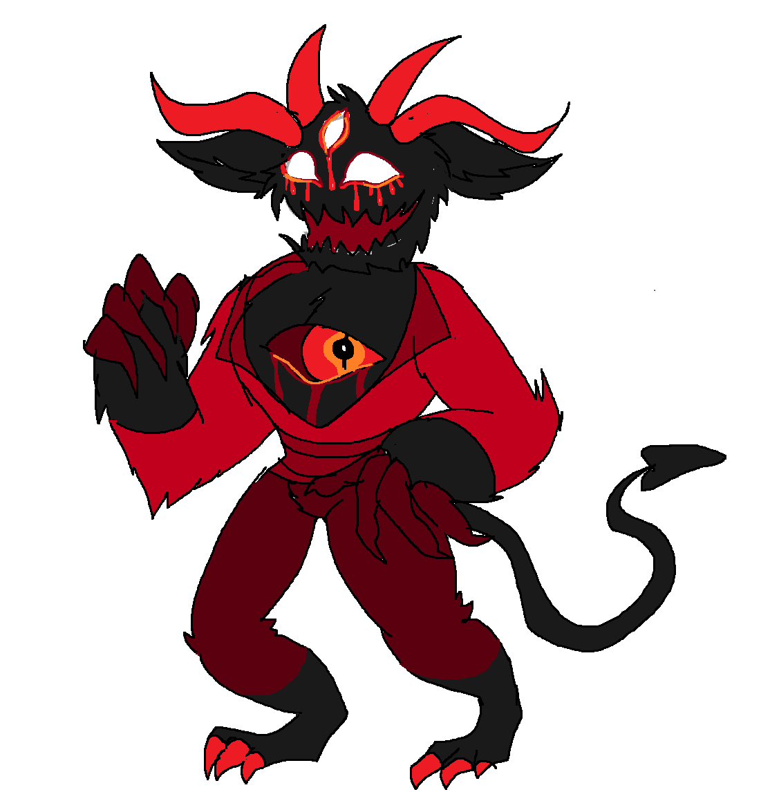 Scrap Demon Deviantart Demon by Samothevideogame64 on DeviantArt