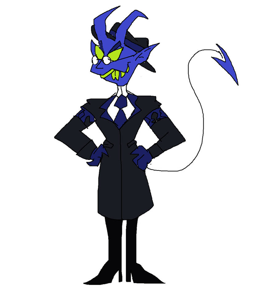 Blue devil by Samothevideogame64 on DeviantArt