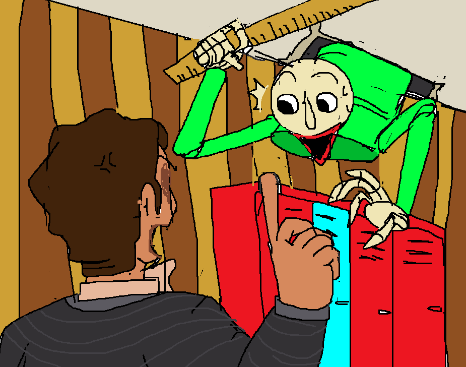 The new baldi's basics plus update is fire by Samothevideogame64 on ...