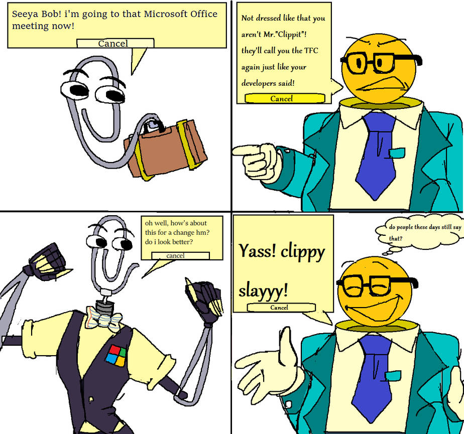 Tyler Clippy The Reason Why I Made My Own Clippy Design by Samothevideogame64 on ...
