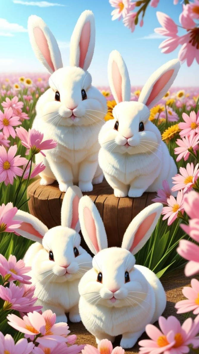 Fluffy Bunny Hop by Siggi64 on DeviantArt