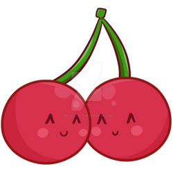 .: [Sticker] // Couple of Cherries :.