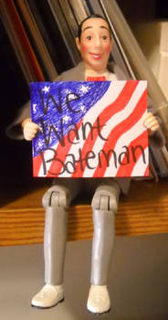 Pee Wee Herman votes Bateman.