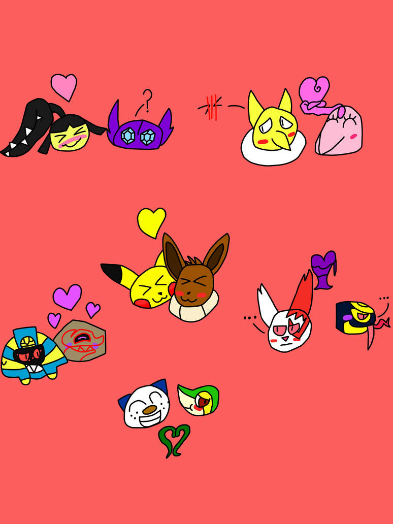 Pokemon Pairs by pokesonicmaster300 on DeviantArt