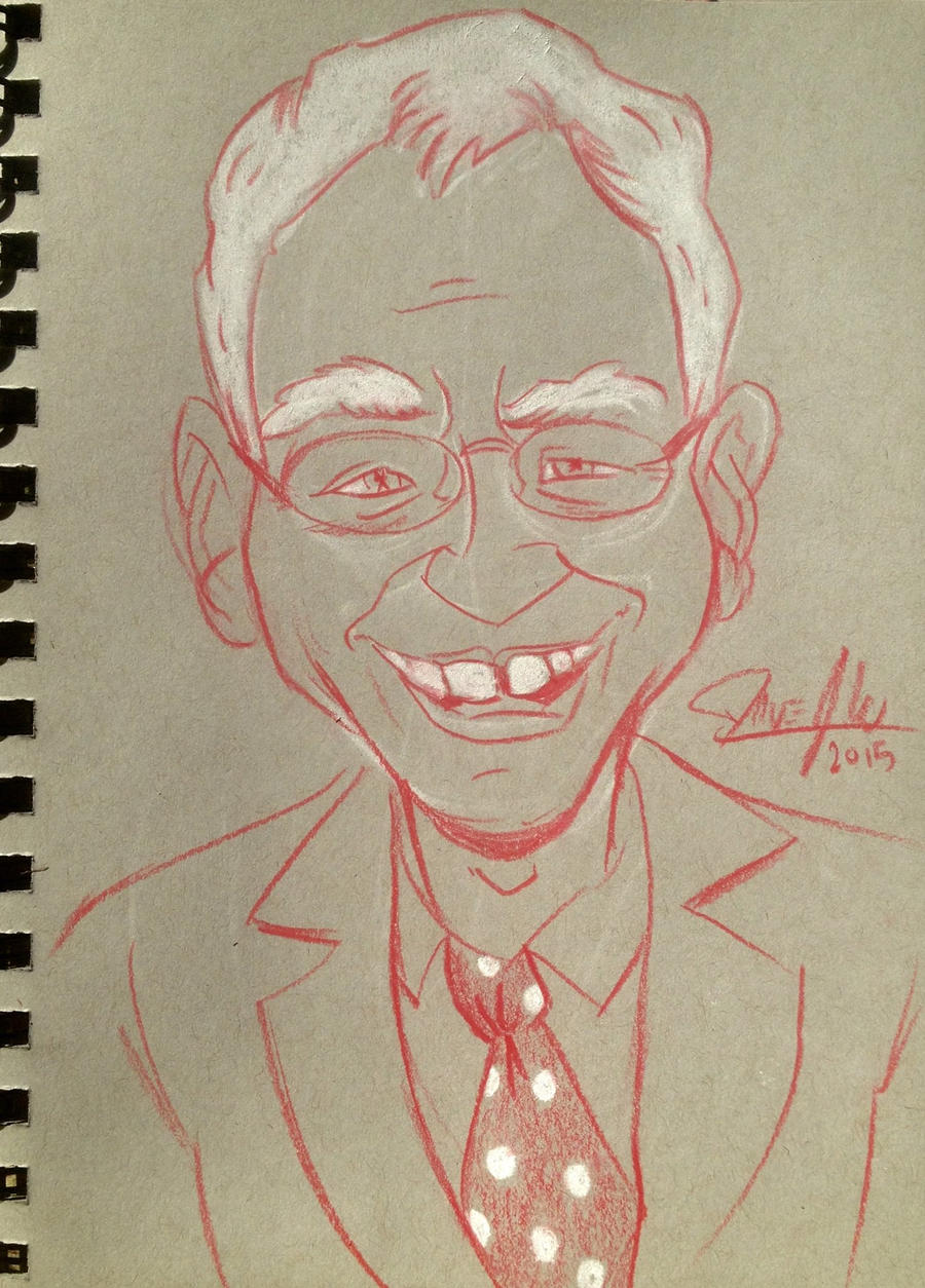 David Letterman Caricature