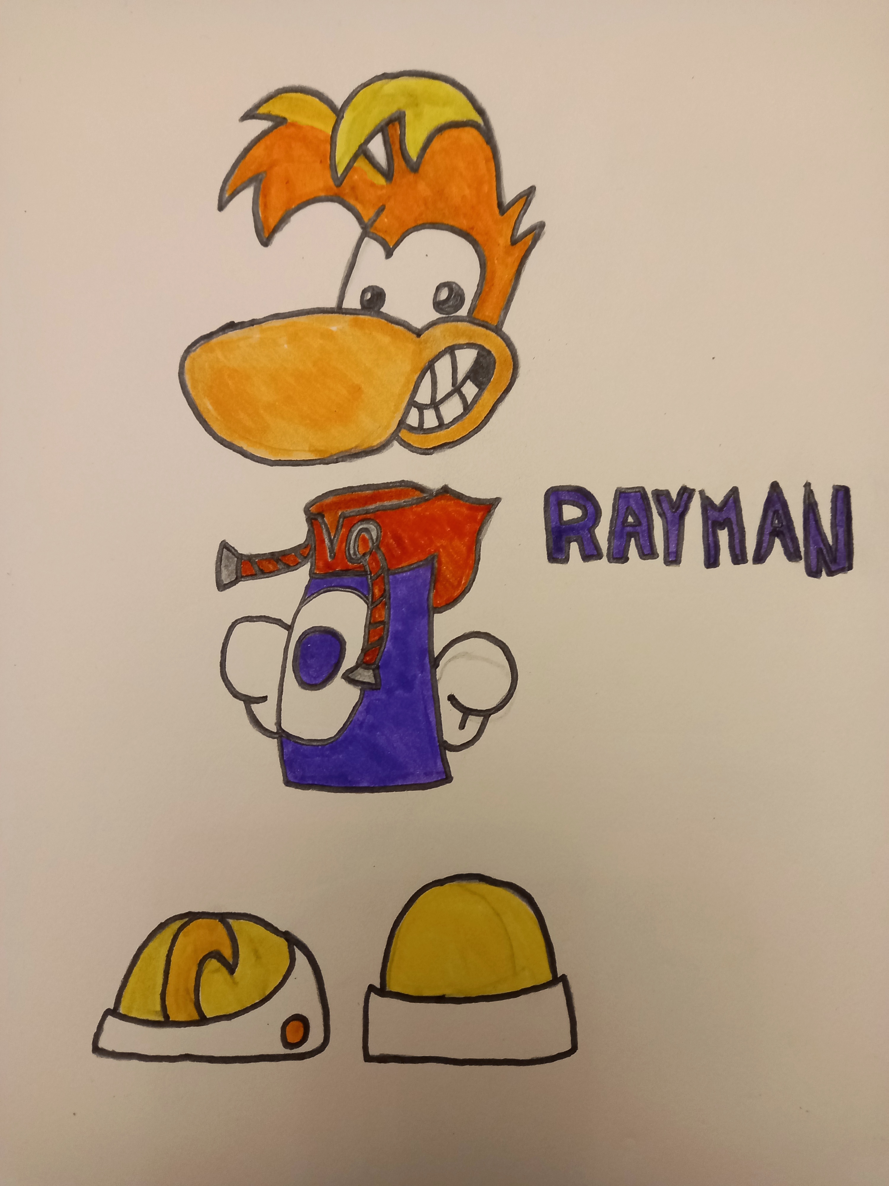 Rayman by TigerBlueMaker on DeviantArt