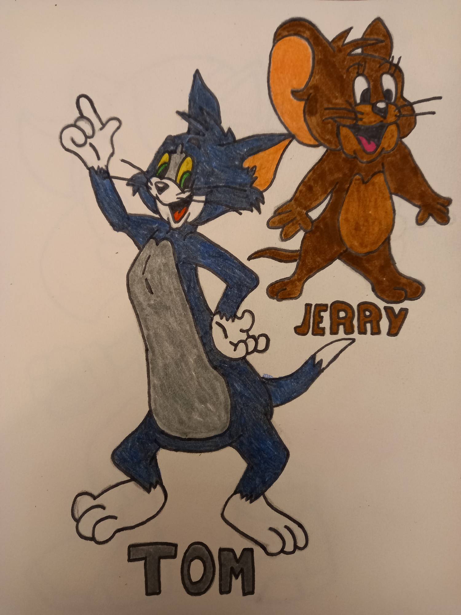 Tom Jr Deviantart Tom and Jerry by TigerBlueMaker on DeviantArt