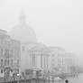 Gondola and fog