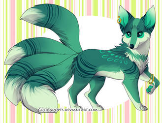 CLOSED| Emerald Kitsune Auction