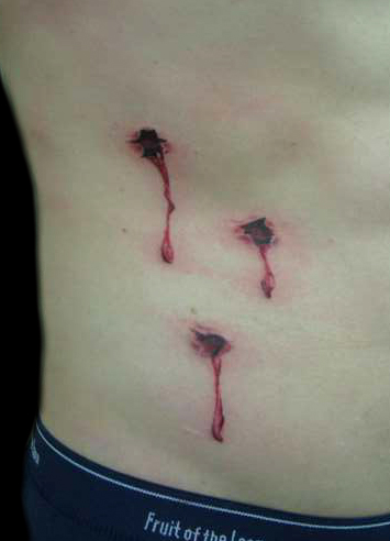 bullet hole tattoo by GrizzlyGreenEyes on DeviantArt
