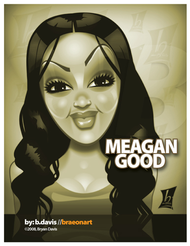 Caricature of Miss Good