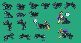 Neon sprite sheet