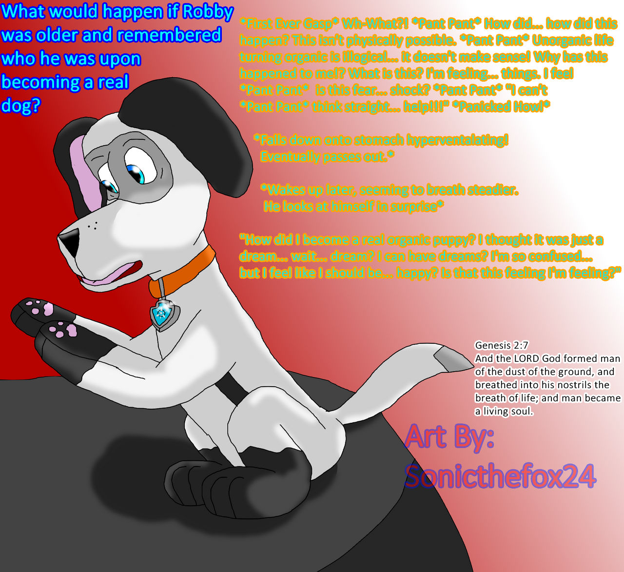 Robby The Rascal Deviantart Robby's Realization by Sonicthefox24 on DeviantArt