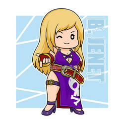 Chibi B Jenet by KoalaRollArt