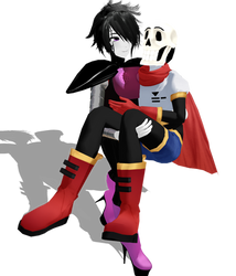 MMD Papyton by Foxvinny-art