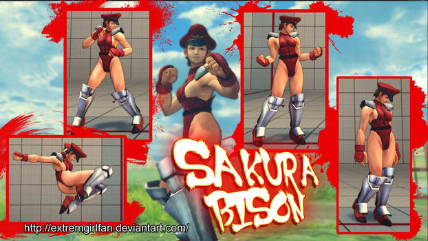 Sakura Bison cosplay