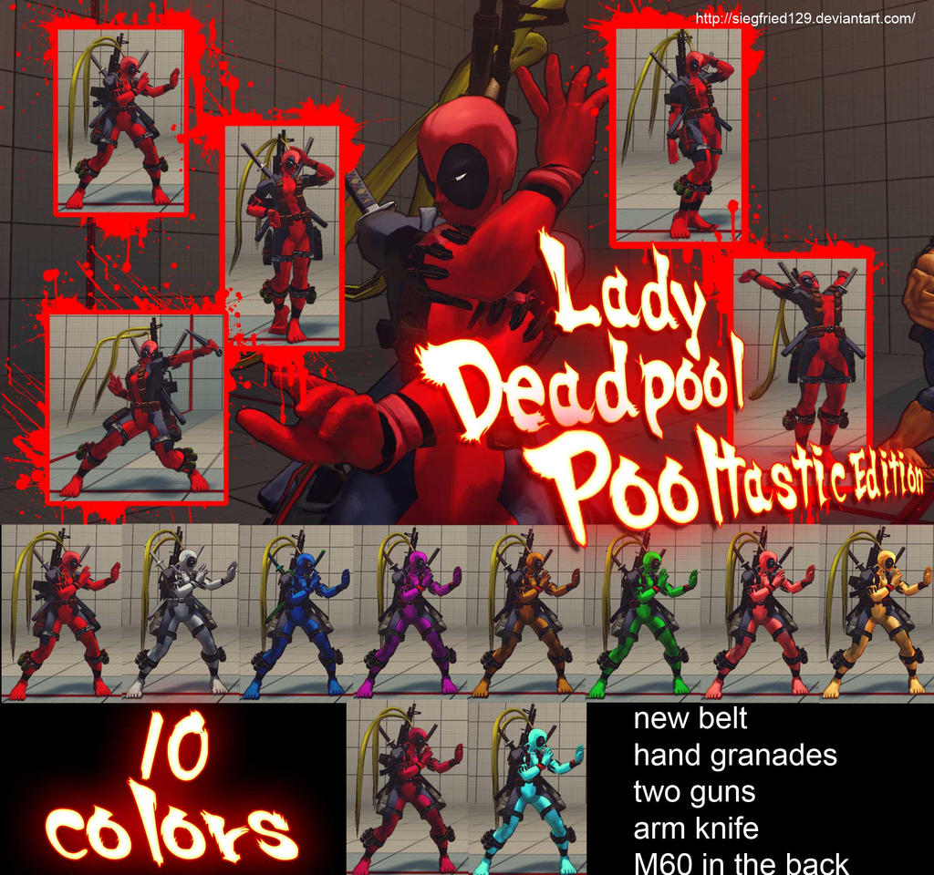 Lady-deadpool Pooltastic Editio