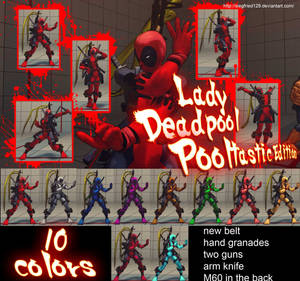 Lady-deadpool Pooltastic Editio