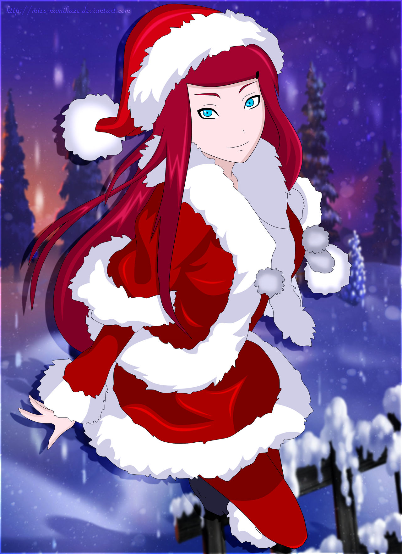 Kushina Uzumaki Christmas