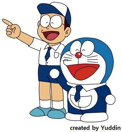 Doraemon and Nobita by yud din on DeviantArt Doraemon and Nobita by yud din on DeviantArt