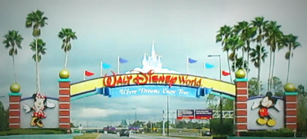 Entrance to Disneyworld