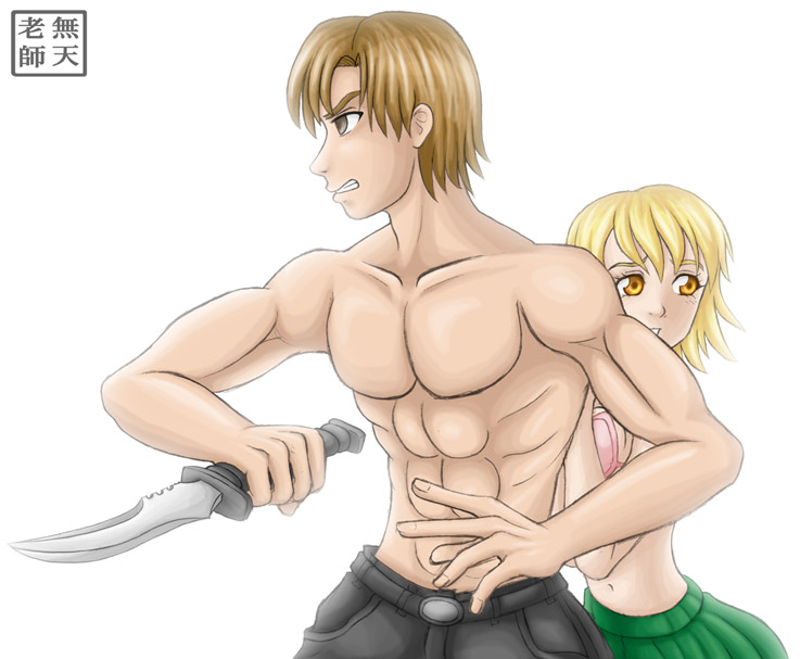 Resident Evil 4 Leon and Ashley by PlowBottomDad on DeviantArt