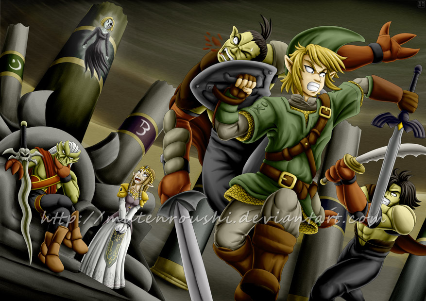 Link Zelda Ocarina of Time by MatReeves on DeviantArt